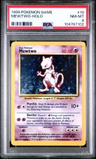Mewtwo 10/102 Holo PSA 8