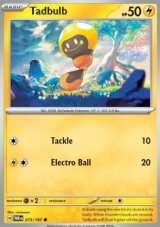 Tadbulb Reverse holo (TWM 073)