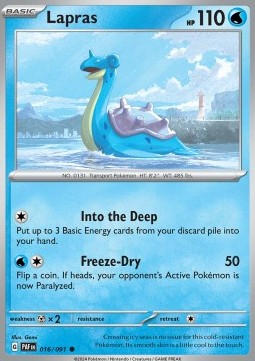 Lapras (PAF 016) - NM