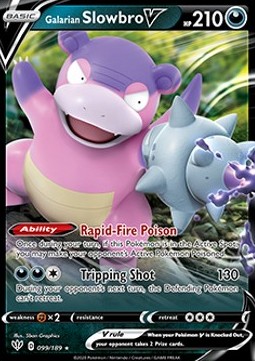 Galarian Slowbro V (DAA 99) - NM