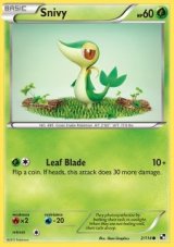 Snivy Reverse holo (BLW 2)