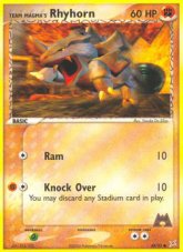 Team Magma's Rhyhorn (MA 68)