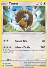 Tauros Reverse holo (CRZ 106)