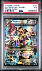 Primal Groudon EX 151/160 PSA 7