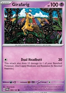 Girafarig (TWM 083) - NM