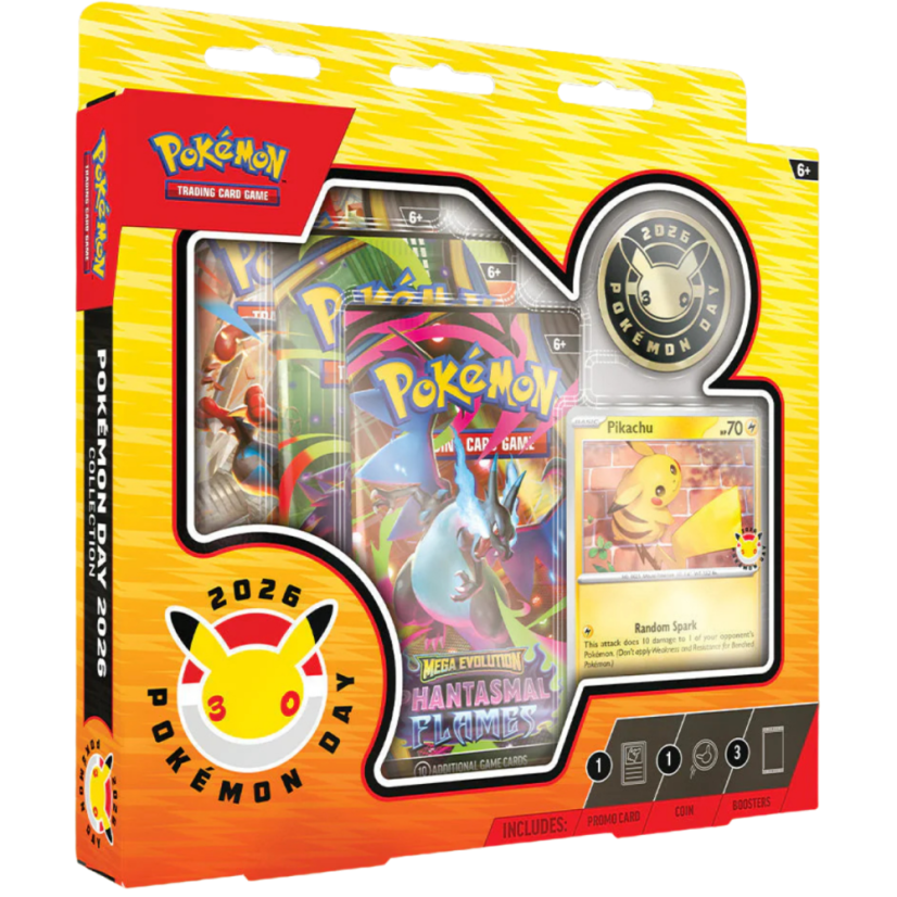 最安値(計6箱) 30周年Pokémon Day Collection 2026 Pokémon TCG: Pokémon Day 2026 Collection (30th Anniversary