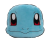 Polštářek Pokemon - Squirtle 33 x 40 x 8 cm