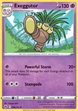 Exeggutor Reverse holo (CRZ 058)