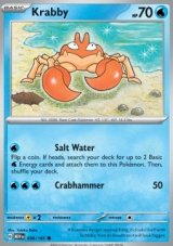 Krabby Reverse holo (MEW 098)