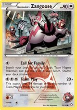 Team Magma's Zangoose (DCR 22)