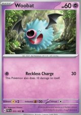 Woobat Reverse holo (PAF 032)