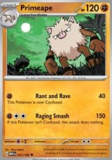 Primeape Reverse holo (MEW 057)