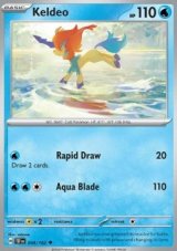 Keldeo Reverse holo (TEF 044)