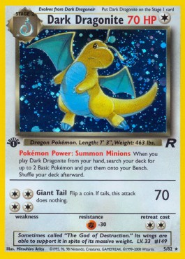 Dark Dragonite (TR 5) - EX