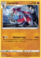Lycanroc Reverse holo (CRZ 074)