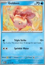 Goldeen Reverse holo (MEW 118)