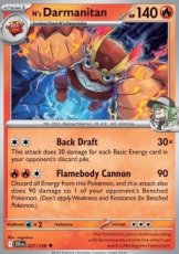 N's Darmanitan Non holo/Reverse holo (JTG 027)