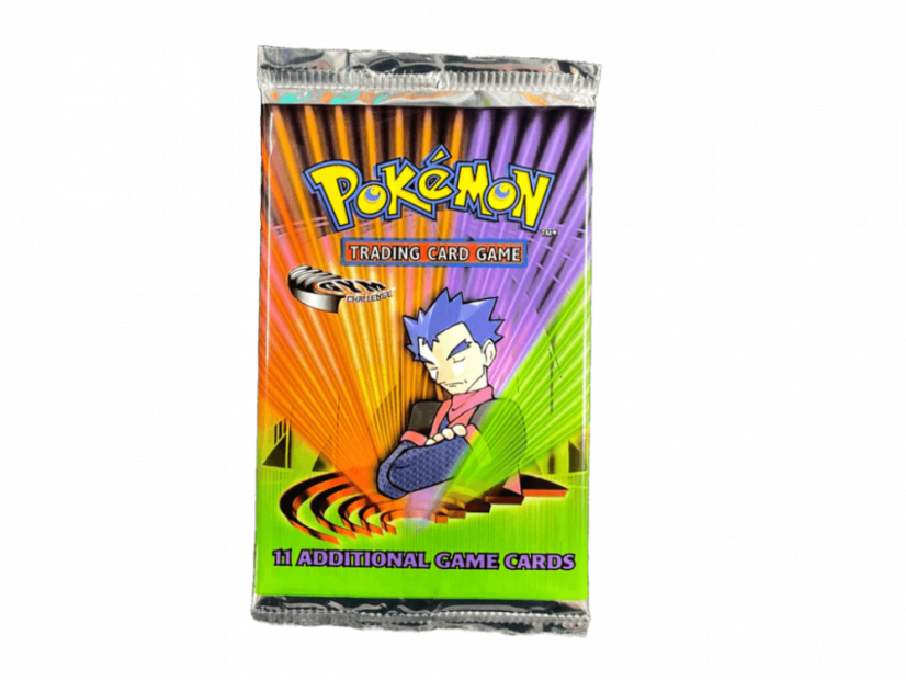 pokemon gym challenge 1st edition booster box POKMON GYM CHALLENGE 1st ED BOOSTER BOX / FACTORY SEALED / WOTC / 2000 / NEW
