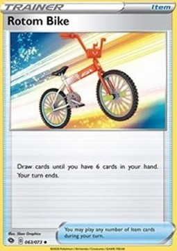 Rotom Bike (CPA 63) - NM