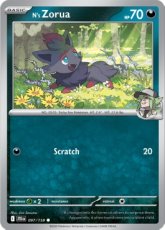 N's Zorua Non holo/Reverse holo (JTG 097)