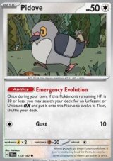 Pidove Reverse holo (TEF 133)