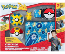 Pokémon Clip 'n' Go - Poké Ball Bandolier Set - Pikachu