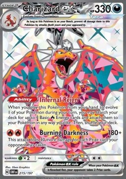 Charizard ex (OBF 215) - NM