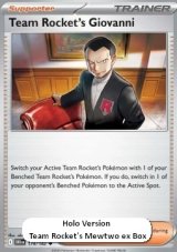Team Rocket's Giovanni (xDRI 174)