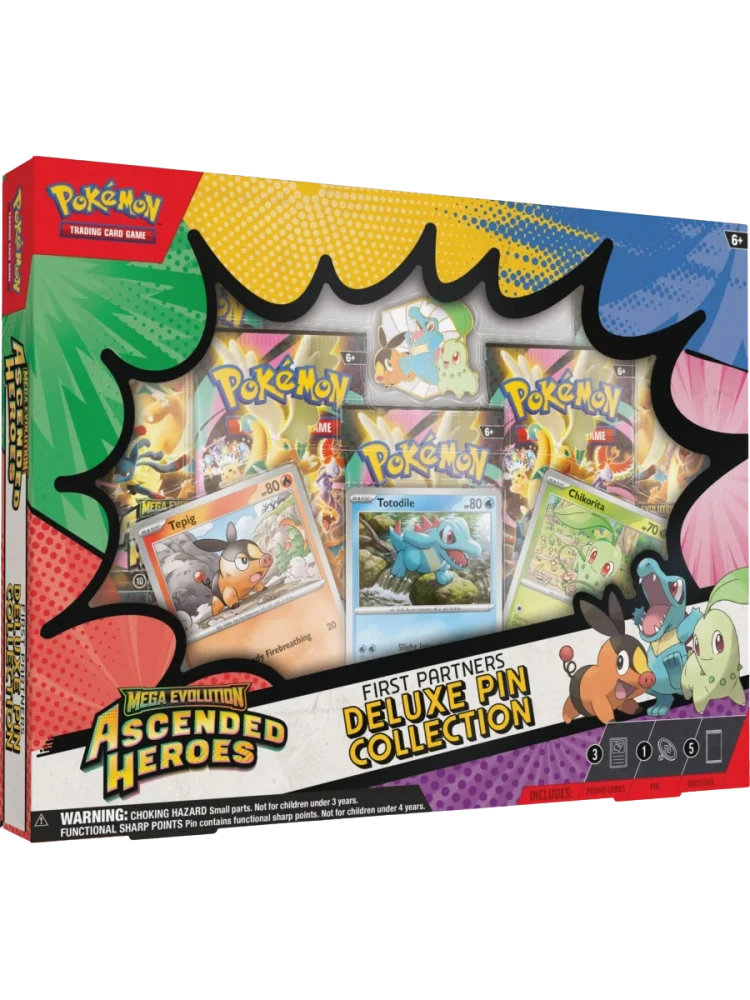 Pokmon Ascended Heroes First partners Deluxe pin collection - Gengar.eu Pokmon Ascended Heroes First partners Deluxe pin collection - Gengar.eu
