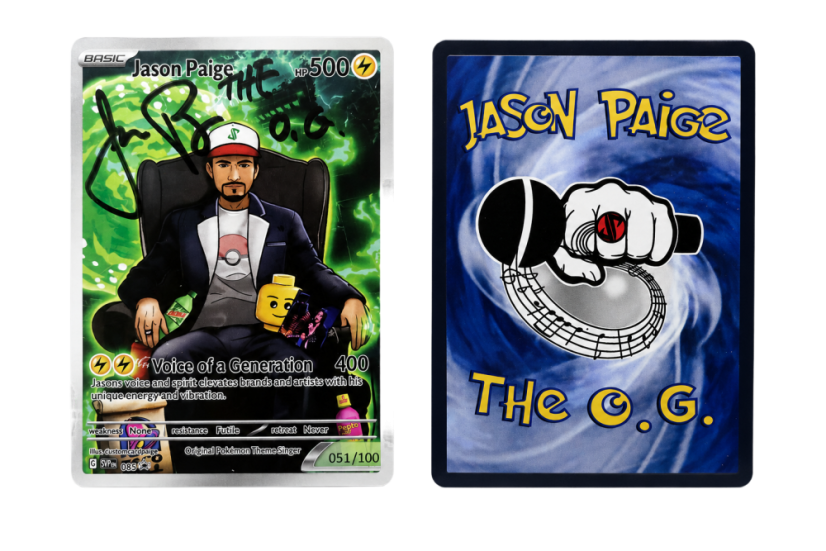 jason paige pokemon card SIGNED ORIGINAL 160/200 – cosmicgrading Jason Paige has ruined YET