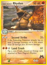 Team Magma's Rhydon (MA 22)