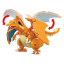 Mega Construx - Pokémon figurka Charizard 10 cm