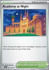 Academy at Night Reverse holo/Non holo (SFA 054)