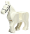 LEGO kůň, bílý