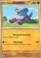 Hisuian Growlithe (TWM 099) - NM