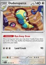 Dudunsparce Holo/Reverse holo (TEF 129)