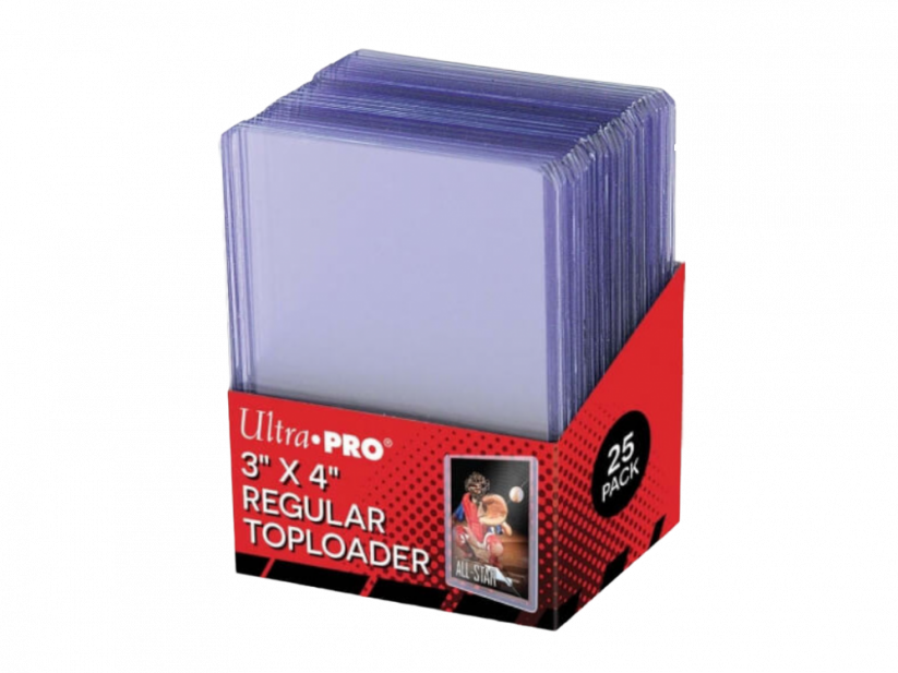 Toploader Ultra Pro 3x4 Regular Toploader - 25 ks
