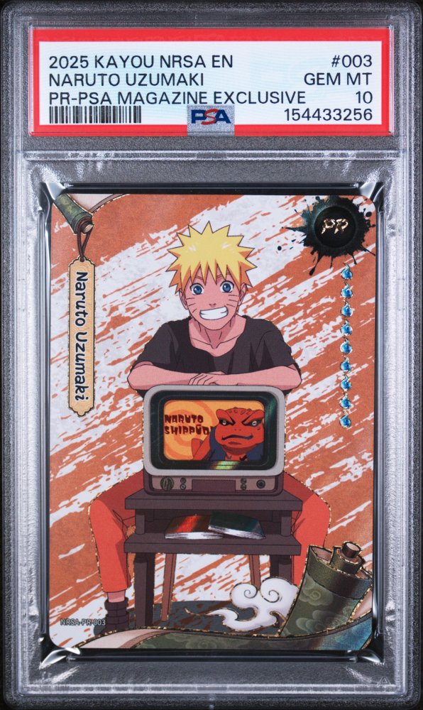 KAYOU NARUTO PSA MAGAZINE EXCLUSIVE - PSA 10 - Gengar.eu