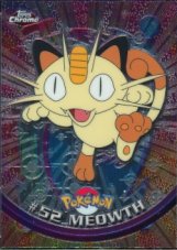 Topps Chrome - Meowth 52