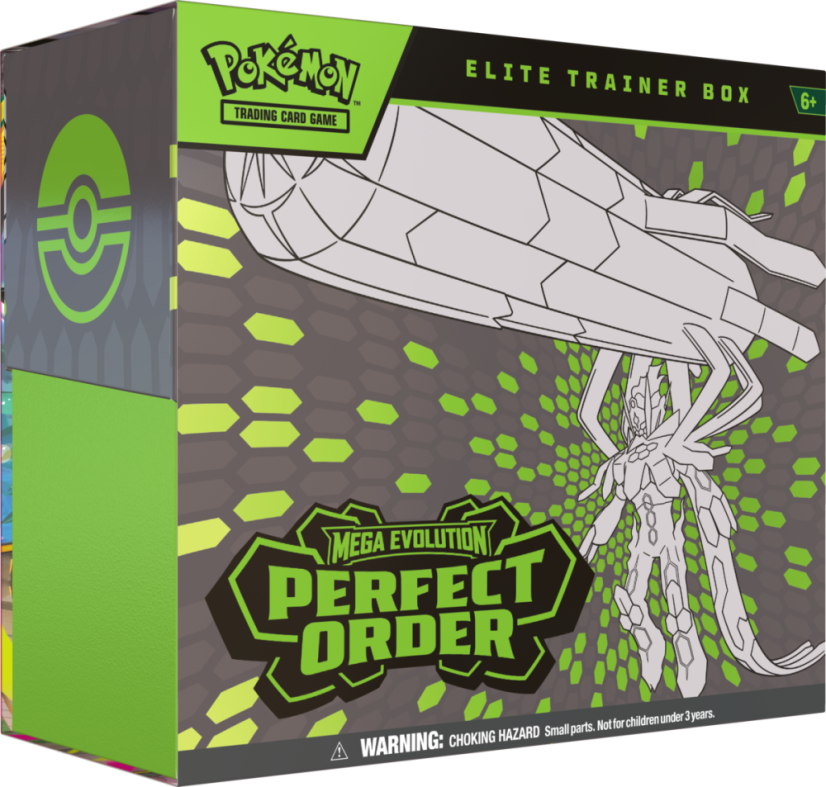 Pokmon Mega Evolution - Perfect Order: Elite Trainer Box (ETB) - Gengar.eu